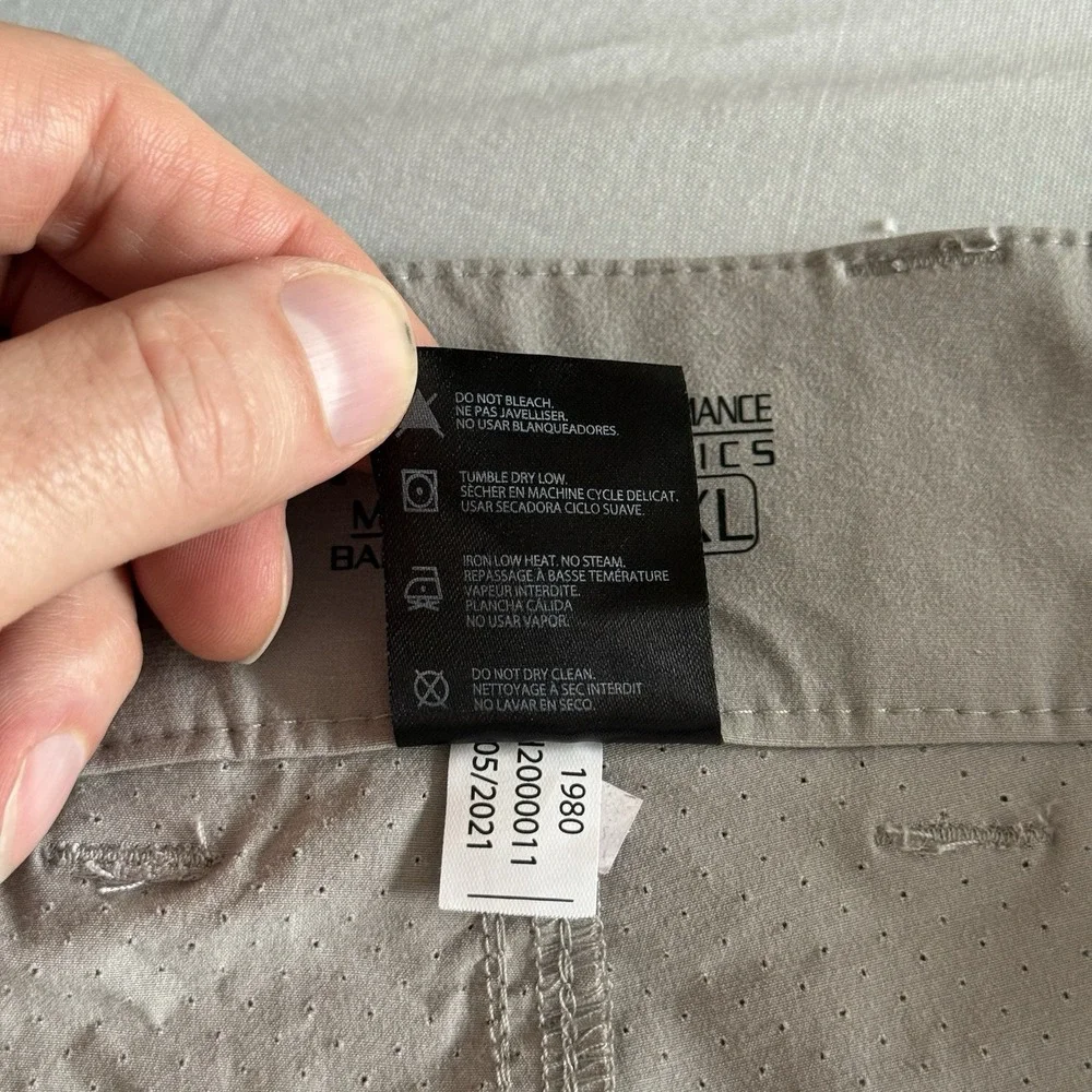 Huk‎ Next Level Shorts Gray Fishing Outdoor Cargo Nautical Performance Mens XXXL